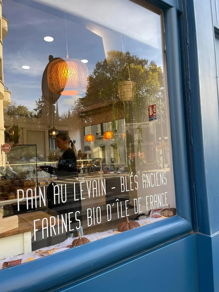 La vitrine Basil : pain au levain et farines bio d’Île-de-France